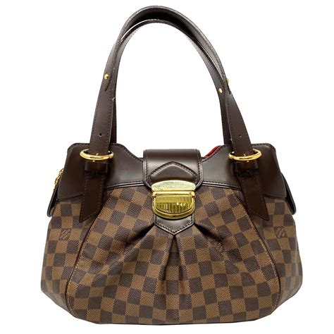 Louis Vuitton Sistina MM Damier Ebene Canvas Shoulder Bag on 